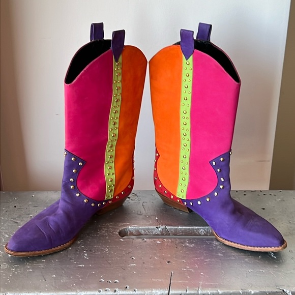 Vintage Cowboy Boots- Cowgirl Western Boots
Rocker Boots - Picture 10 of 17